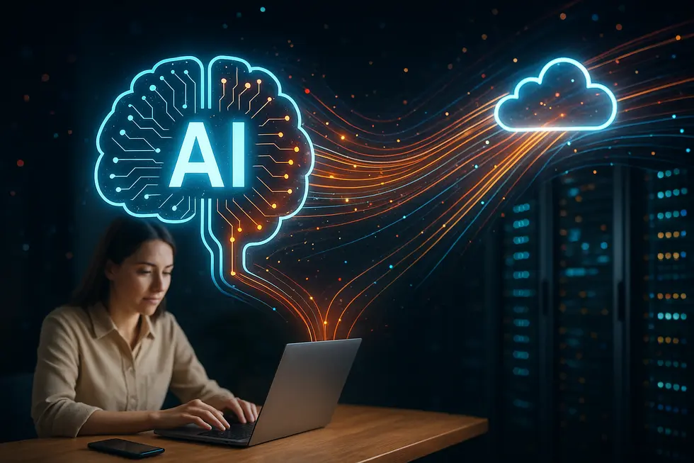 Comprehensive depiction of AI advancements and applications across various fields.