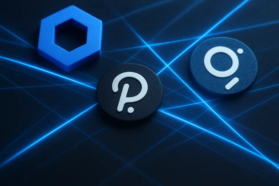 A visual representing key Web3 projects driving blockchain connectivity and interoperability.